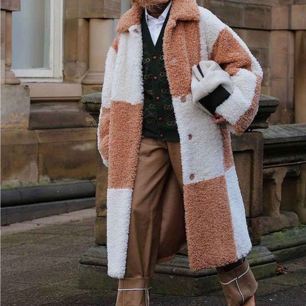 Stand Studio Nikki Checkered Coat